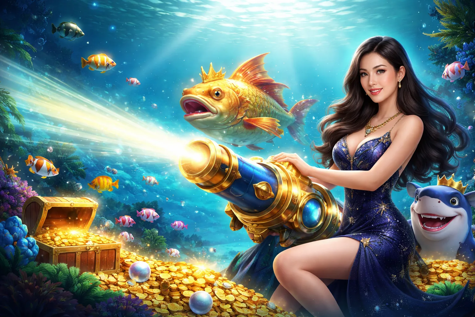 Hướng dẫn chơi game bắn cá F1680 Link